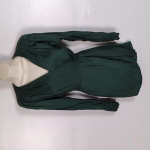 Blue Life Wrap Mini Dress